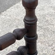 Chair called Bobbin in stained oak, 1930