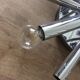 Suspension in chromed metal