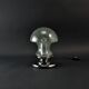 Mid-Century Chrome and Glass Mushroom Table Lamp by Baum Leuchten, 1970s