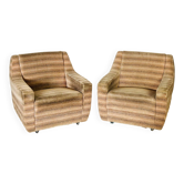 2 vintage armchairs from the 1960s