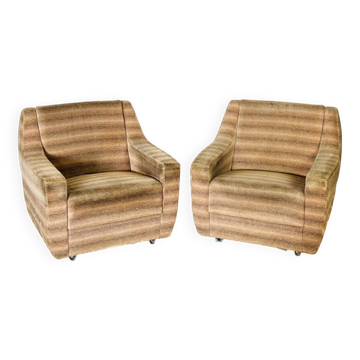 2 vintage armchairs from the 1960s