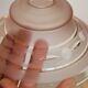 4 tulips in pink glass lampshade lamp suspension lamp