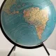Vintage terrestrial globe 1977