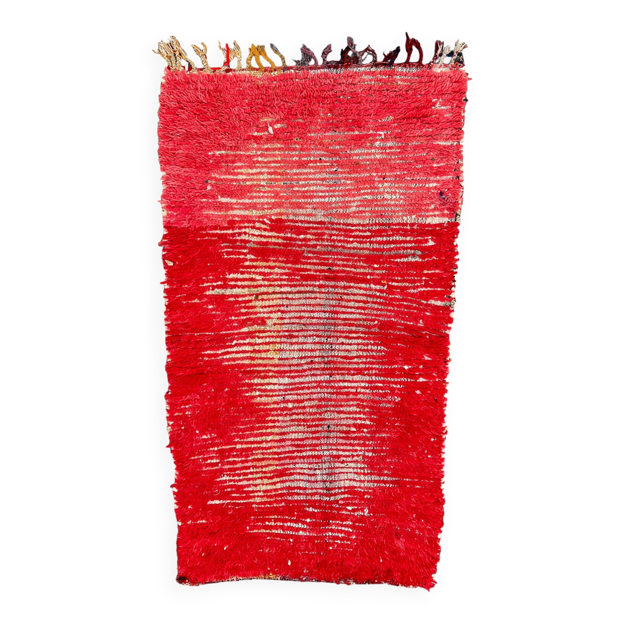 Moroccan rug Beni M'guild red - 154 x 82 cm