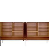 B60 teak highboard by Dieter Waeckerlin for Behr 1950s