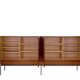 B60 teak highboard by Dieter Waeckerlin for Behr 1950s