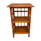 Rattan shelf