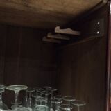 Louis XIV style 17th century oak wardrobe