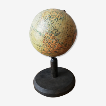 Vintage cardboard globe