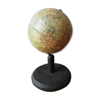 Vintage cardboard globe