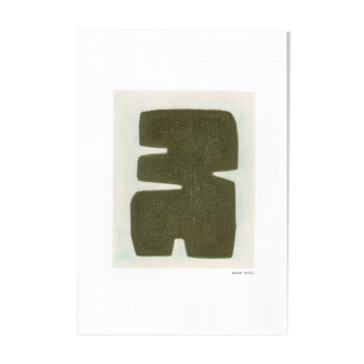 Painting on paper • M619 • signed eawy