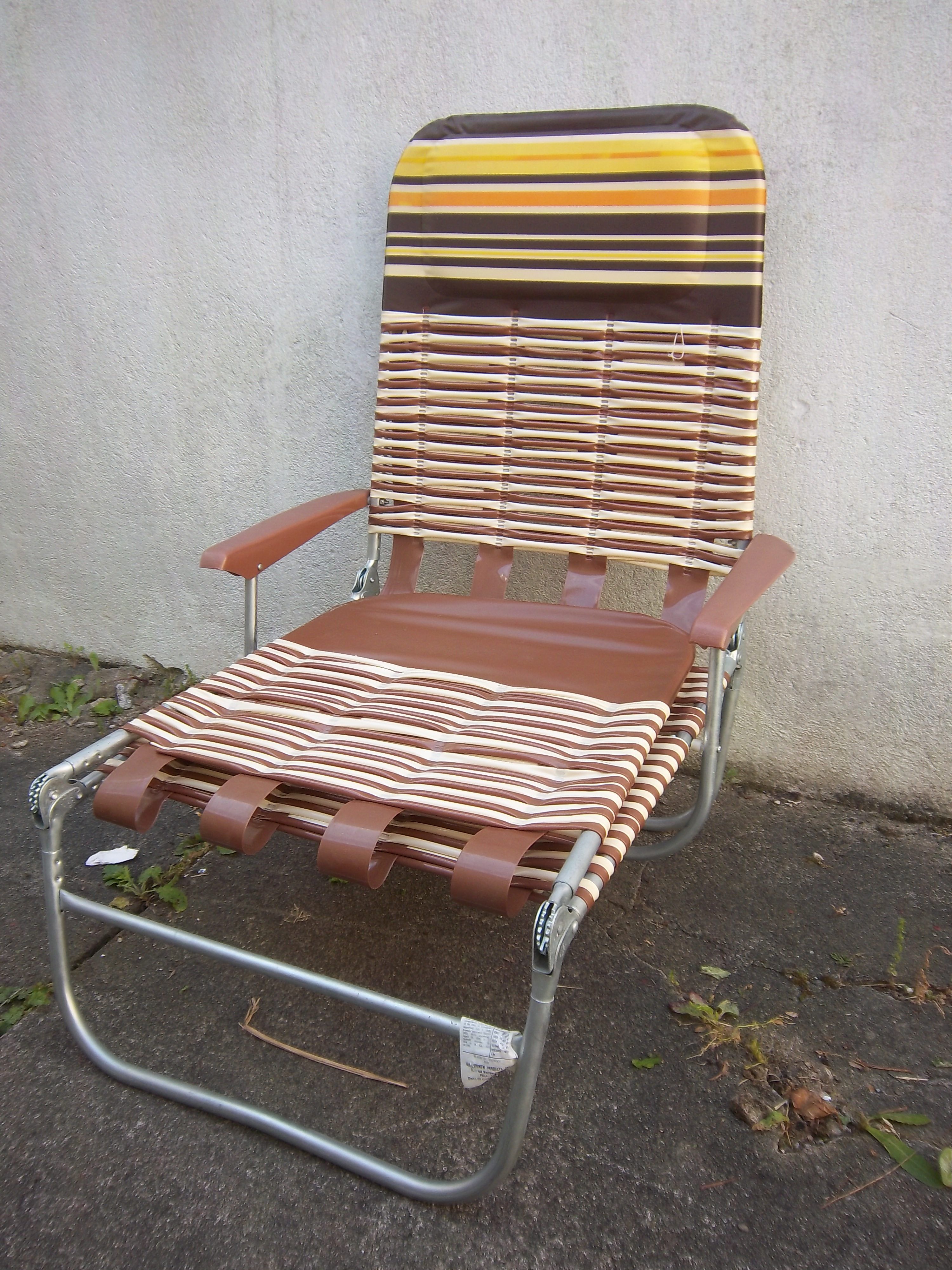 Former Chair long "scoubidou" of 1965/70