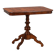 Petite table ancienne en noyer avec incrustations, Italie, XXe siècle
