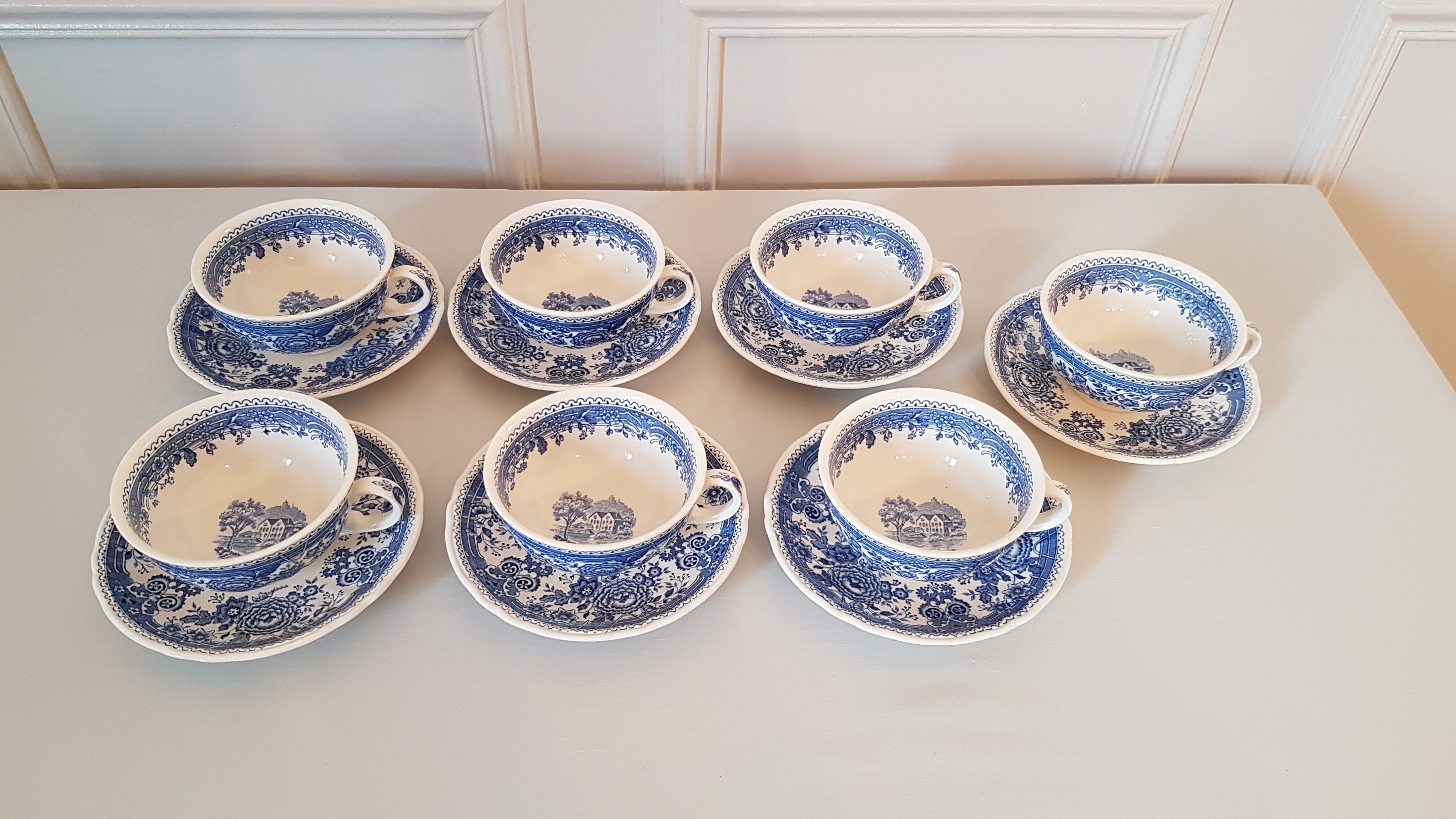 Coffee service Blue Burgenland Villeroy and Boch
