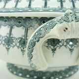 Iron Earth Soup - Blue Grey Persian Décor - Saint Amand and Hamage France Nord