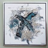 Contemporary Abstract Painting - Emergence - Mixed Media on Canvas