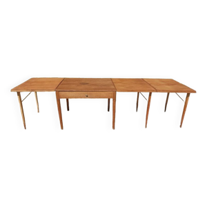 Table carré extensible 4 à 8