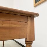 Walnut silk table 1900