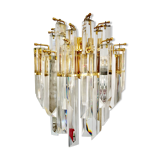 Venini sconce iridescent glass