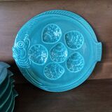 Green fish plates