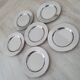 Alessi Alfra / Small presentation plates in 18/8 stainless steel