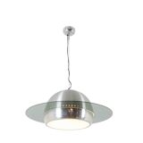 Space Age style pendant light. 1970s.