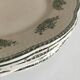 Lot of 6 porcelain dessert plates Badonviller "Richelieu"
