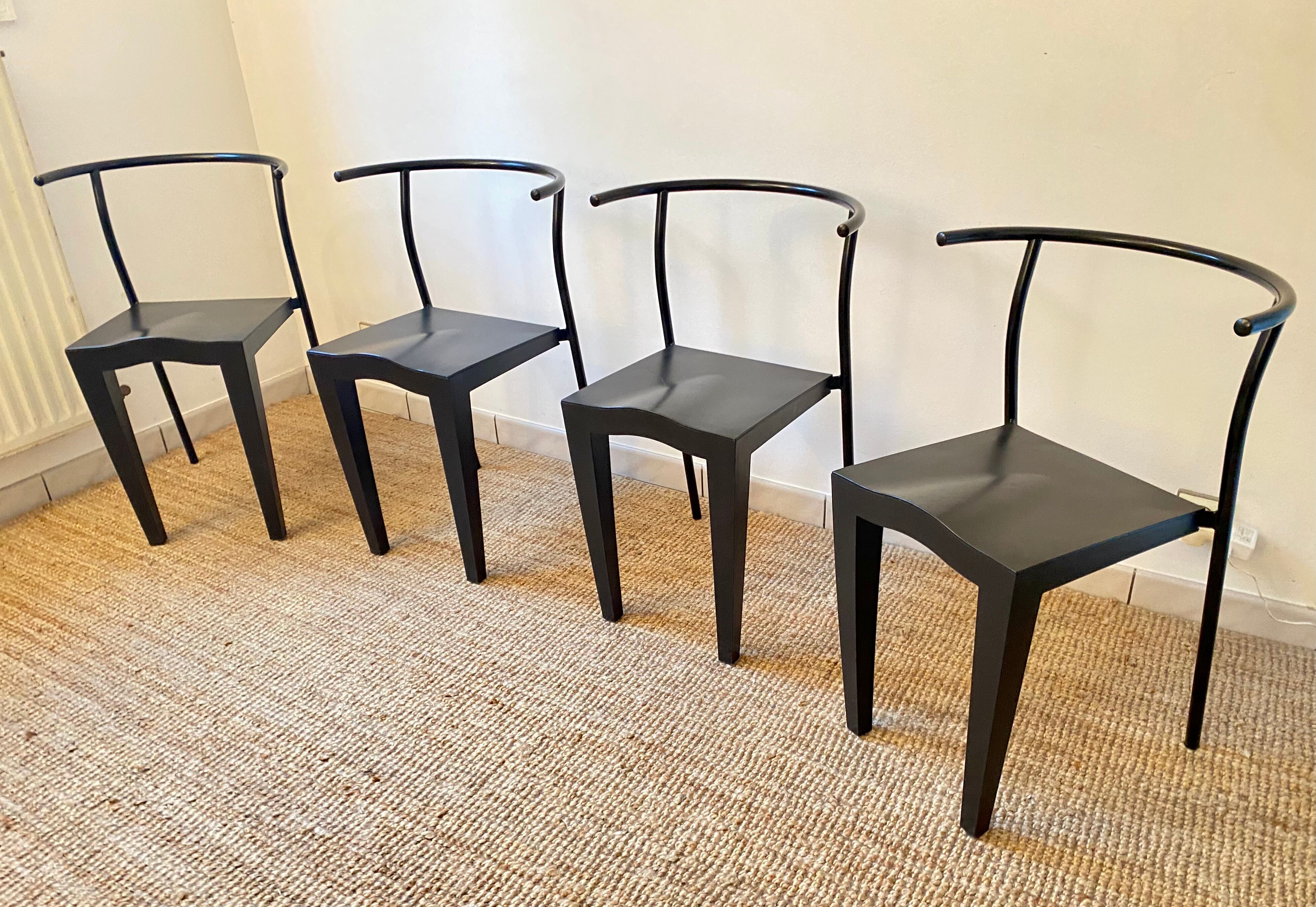 Chairs kartell dr Glob design Philippe Starck vintage 80s
