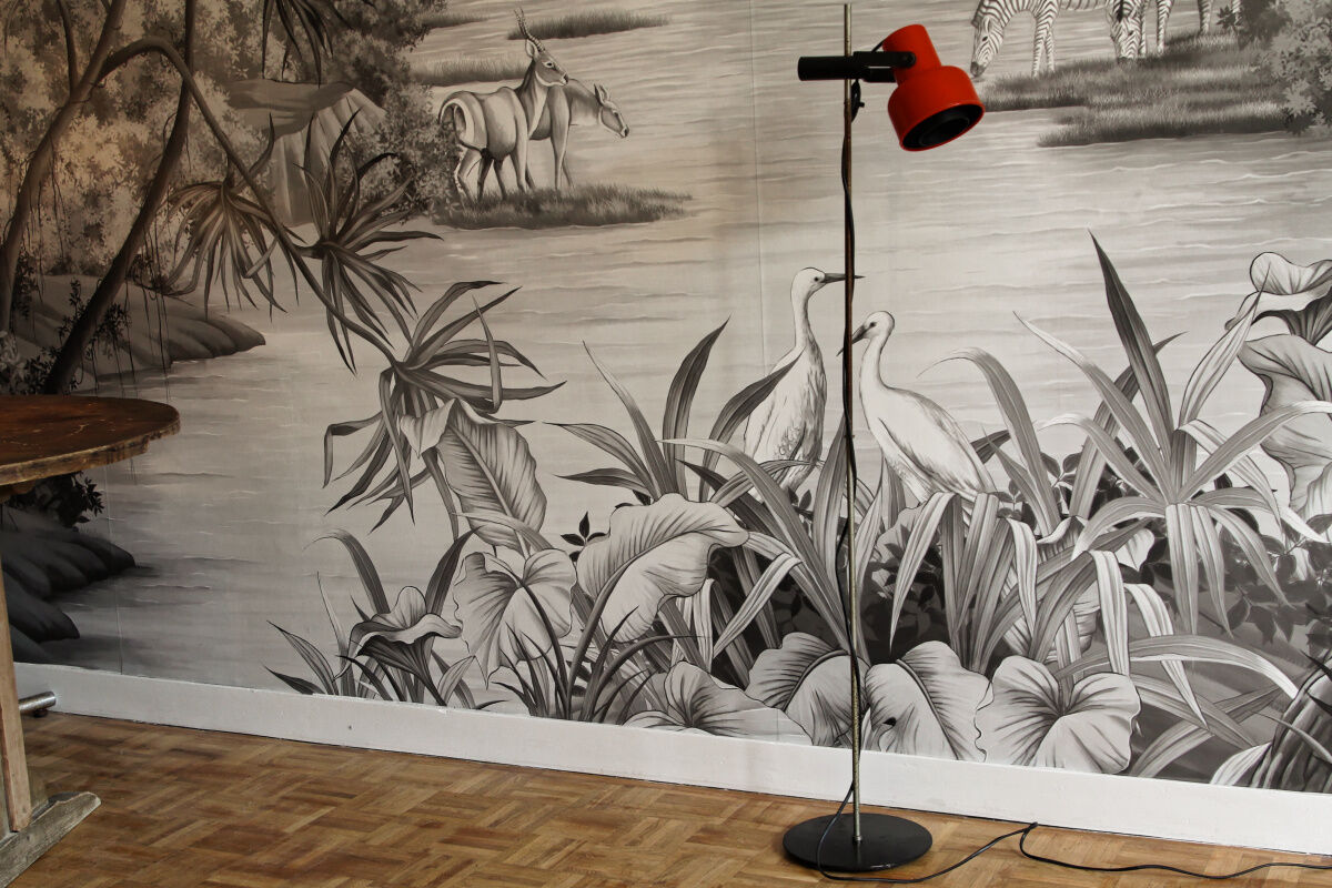 Vintage floor lamp Fagerhuts Belysning