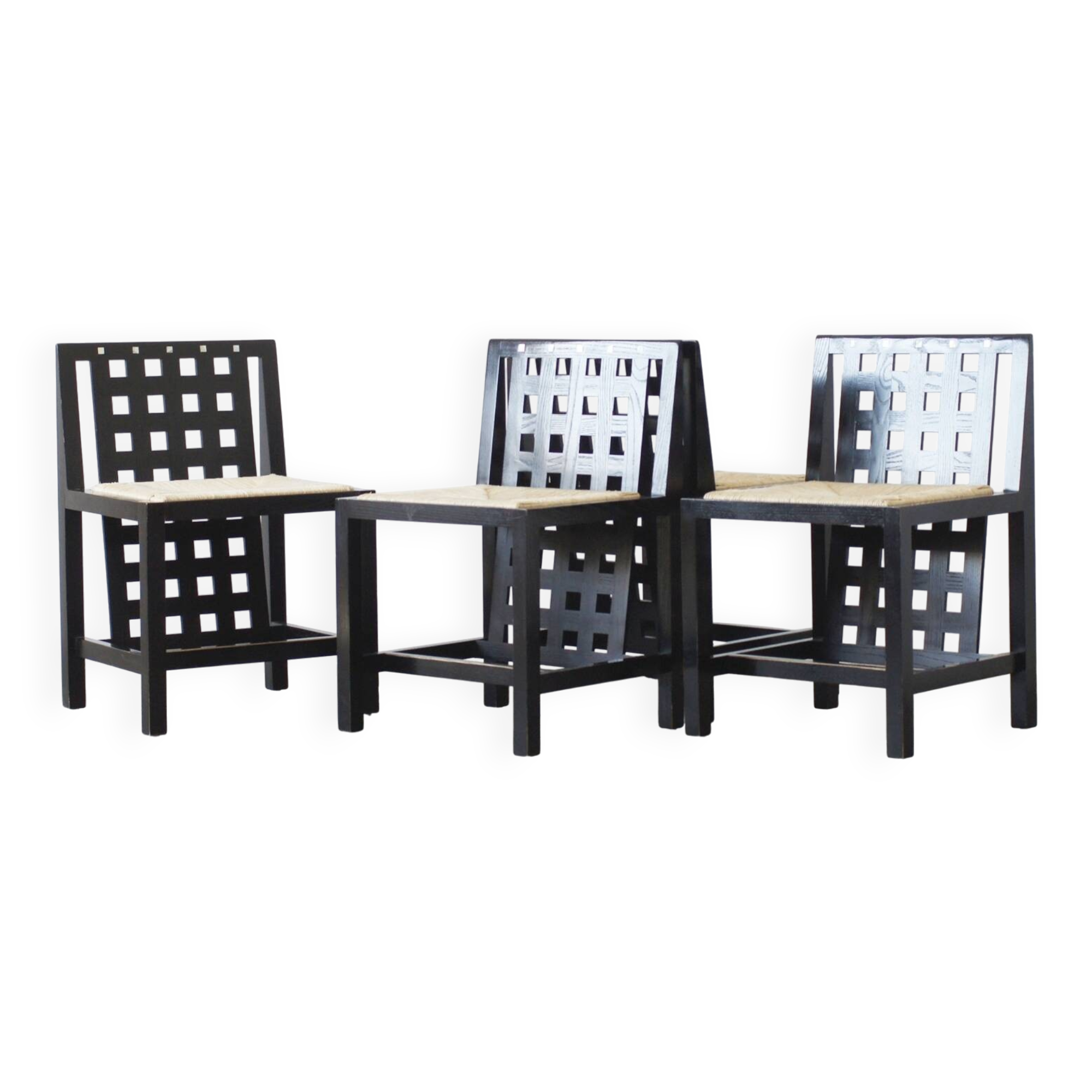 Vintage DS3 Dining Chairs by Charles Rennie Mackintosh for Atelier Internat