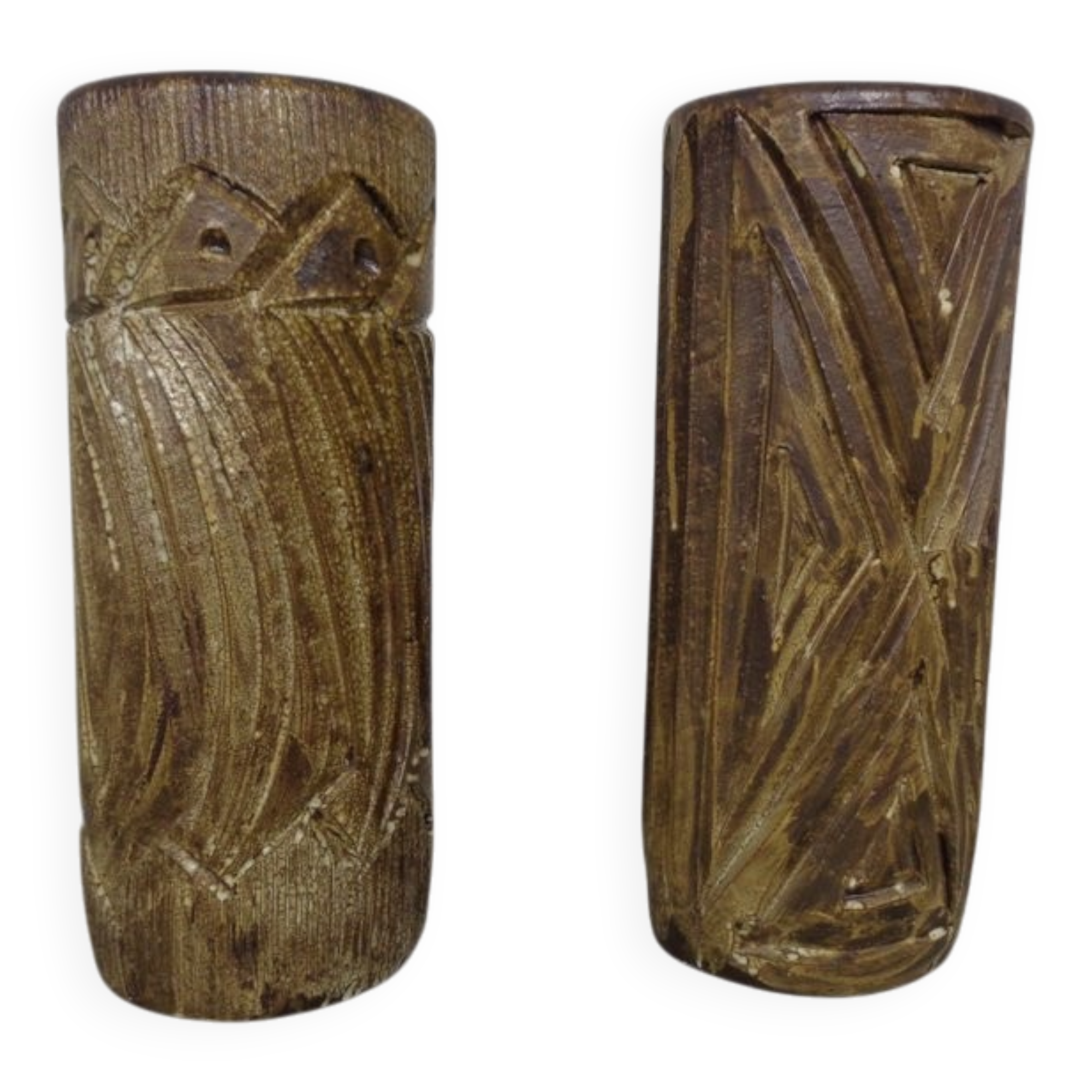 Large Brutalist Ceramic Umbrella Stand, Italy, 1960s