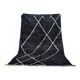 Tapis Beni Ouarain noir