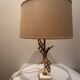 Naturalistic decorative lamp attributed to Maison Charles/Jansen.