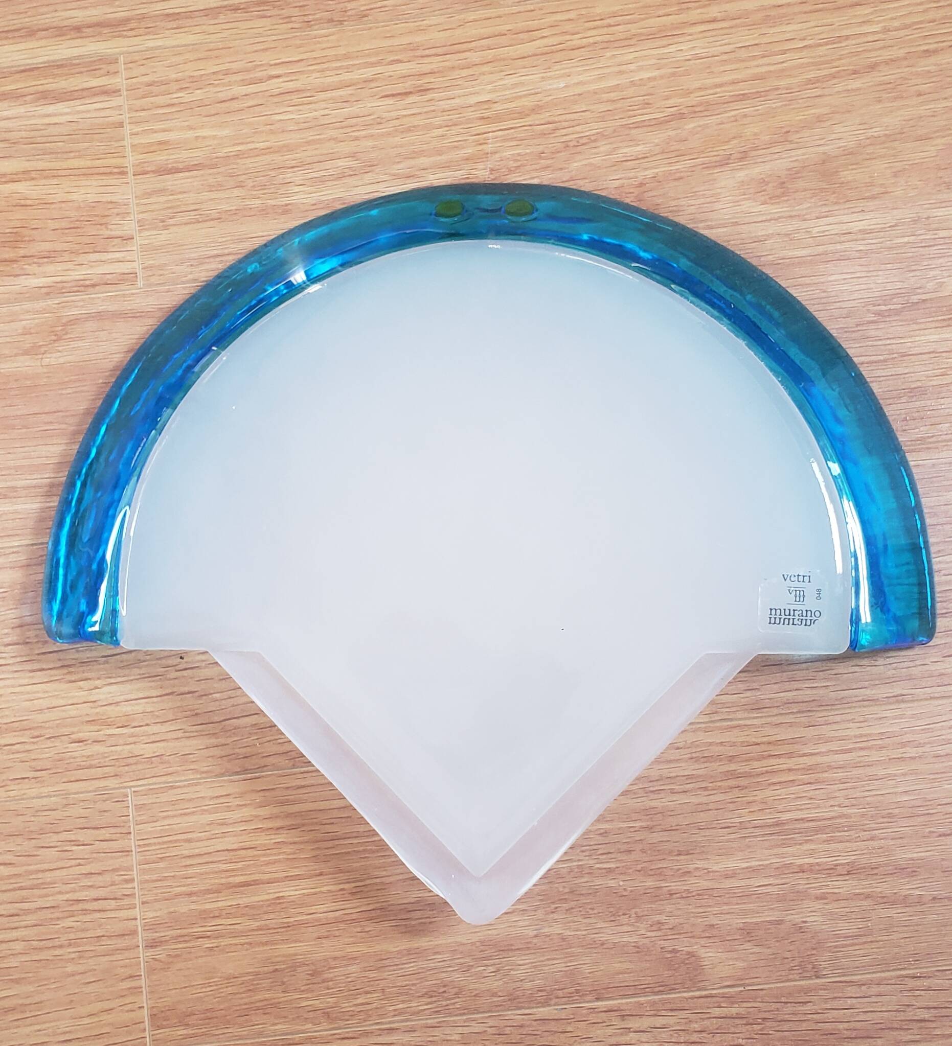 Leucos wall lamp, Murano glass designer Roberto Pamio