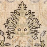 Cream & Light Yellow Turkish Vintage Rug, 215x320Cm
