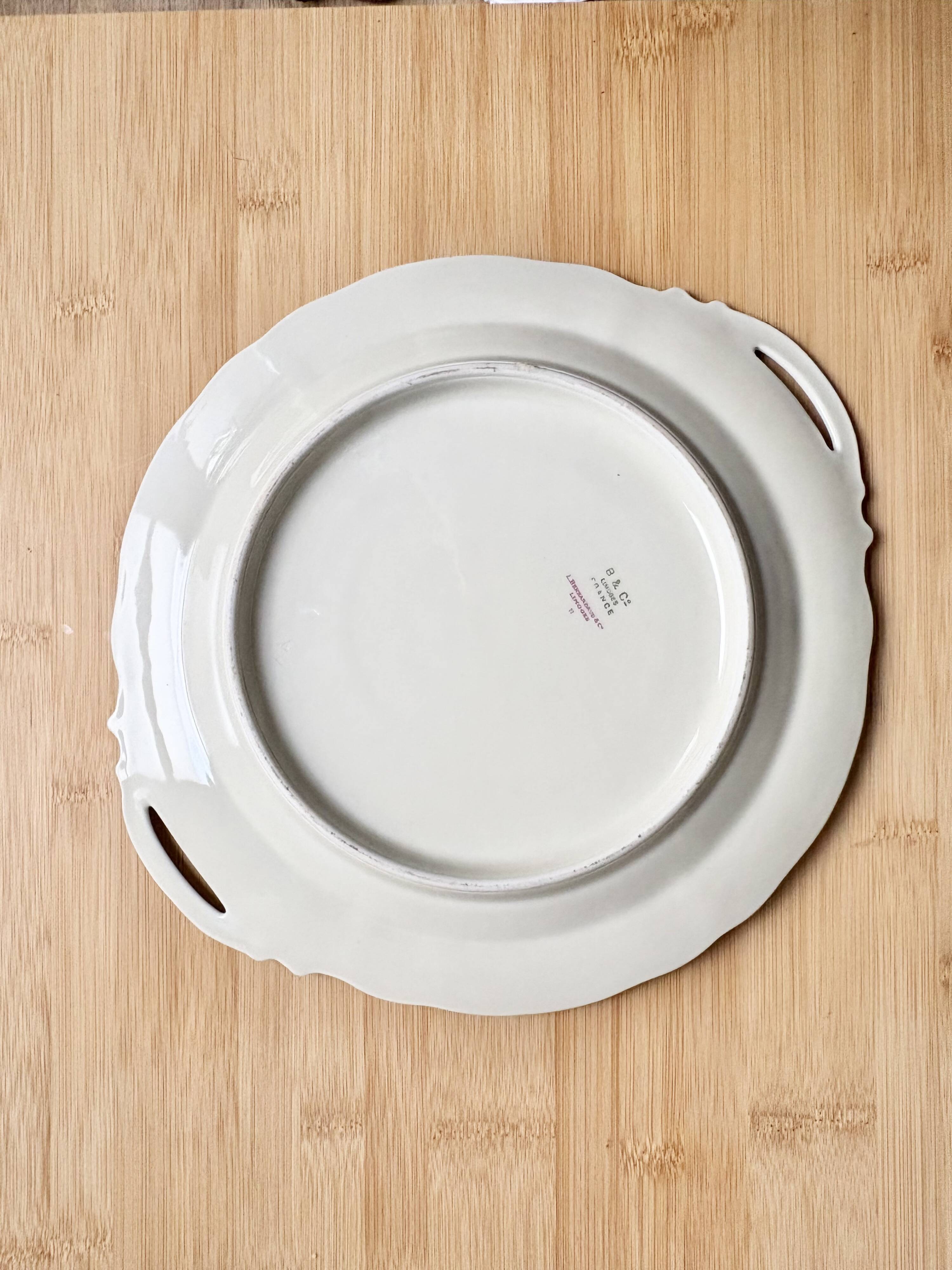 Service à dessert Bernardaud Porcelaine fine