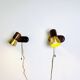 Brass And Amfrosia Wall Lamps By Temde Leuchten, Switzerland 1960S