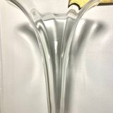 Giant crystal vase legras et cie