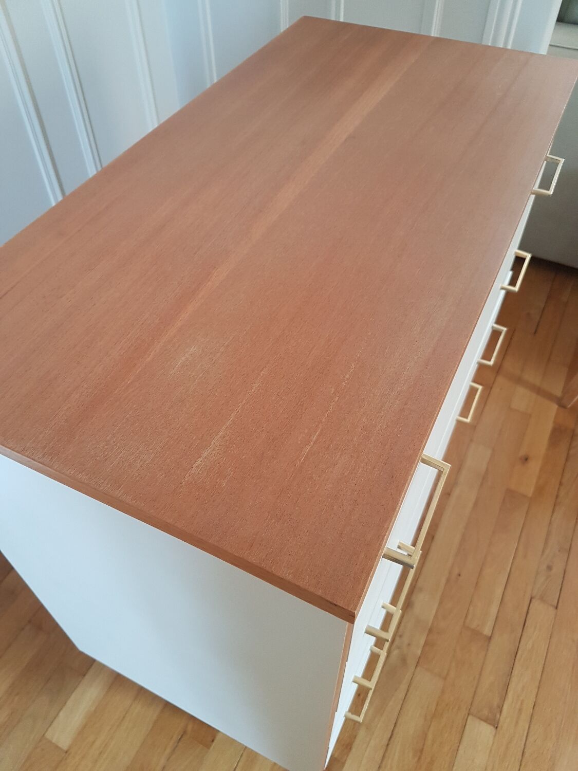 Vintage chest of drawers bobbin feet