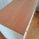 Vintage chest of drawers bobbin feet