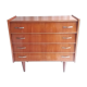 Chest of drawers vintage sixties