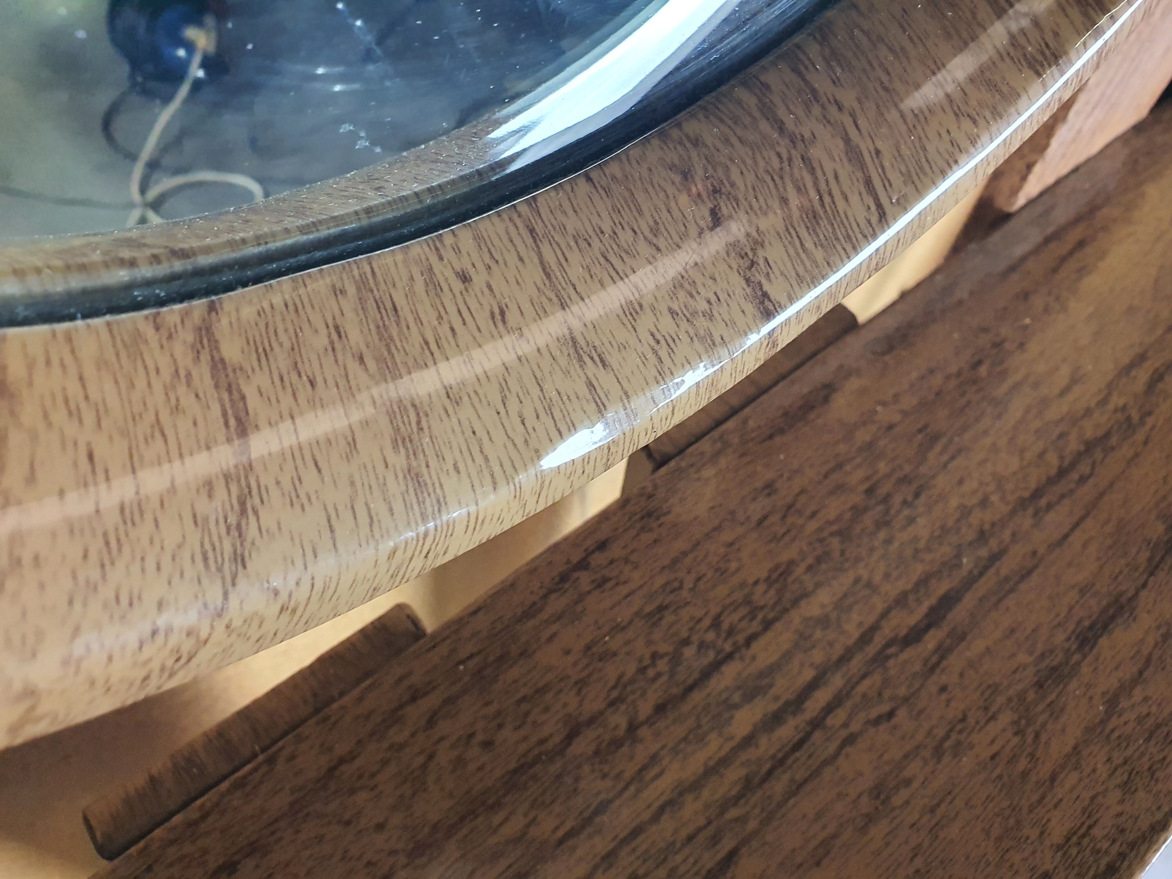 Wall coat hanger with mirror, 50s