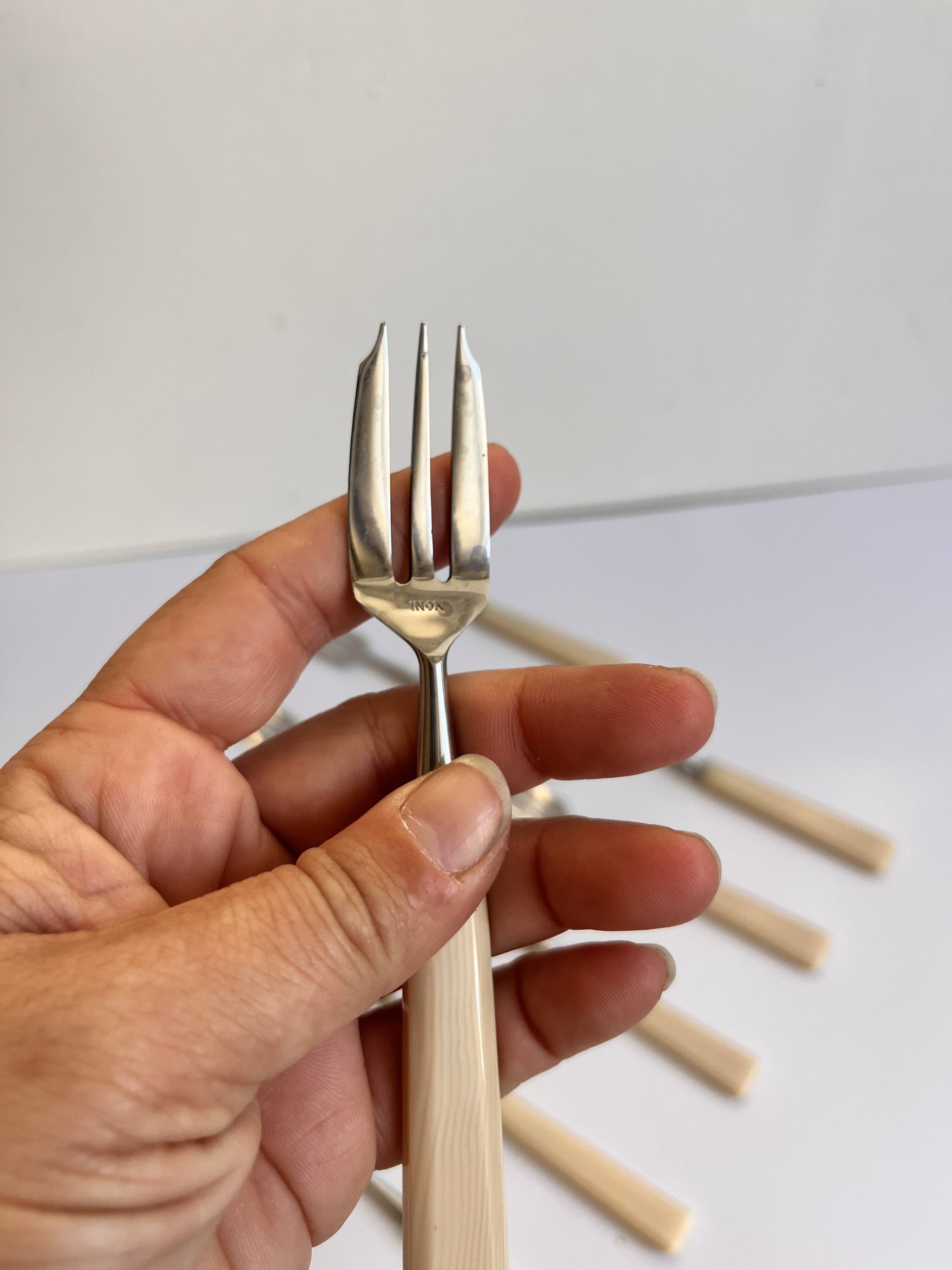 Vintage dessert forks