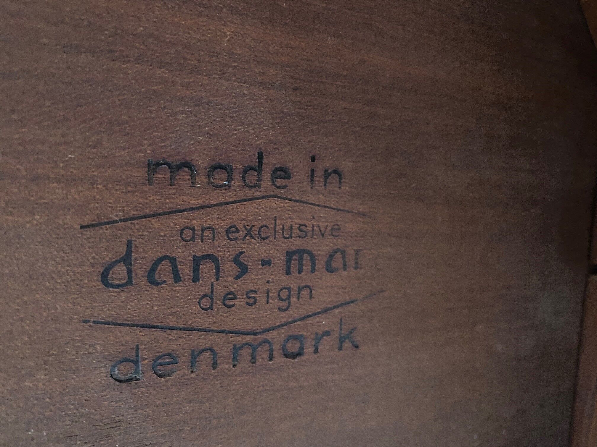 Scandinavian in vintage Danish teak from the 60s