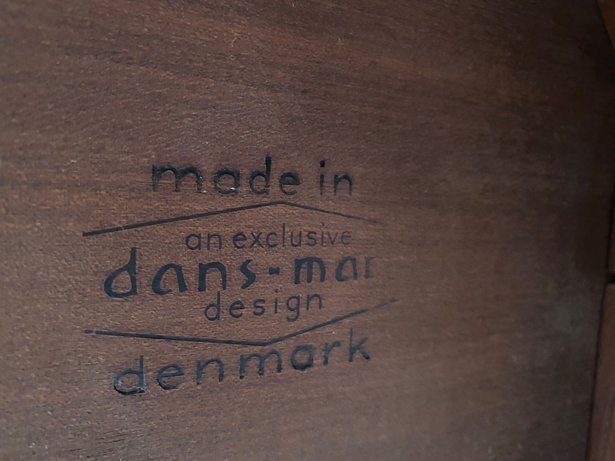 Scandinavian in vintage Danish teak from the 60s