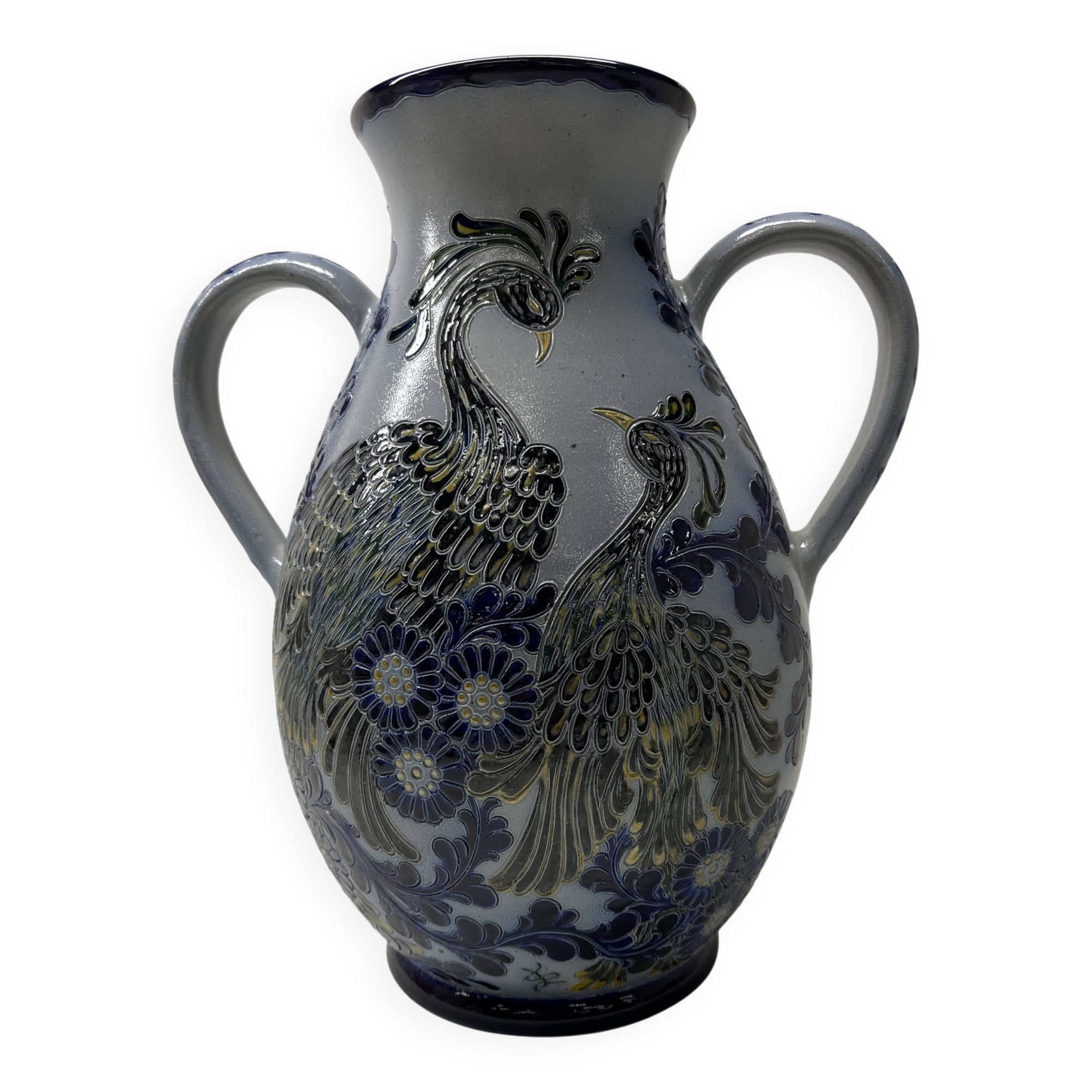 Salt stoneware vase – Roger Paul Schmitter, Betschdorf factory