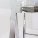 Mid-Century Chrome Trestles Desk, 1970s