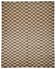 Tapis Oushak en laine noué à la main turc 280 cm x 344 cm