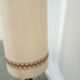 Lampe en céramique marron de Besigheimer Leuchten avec base éclairée
