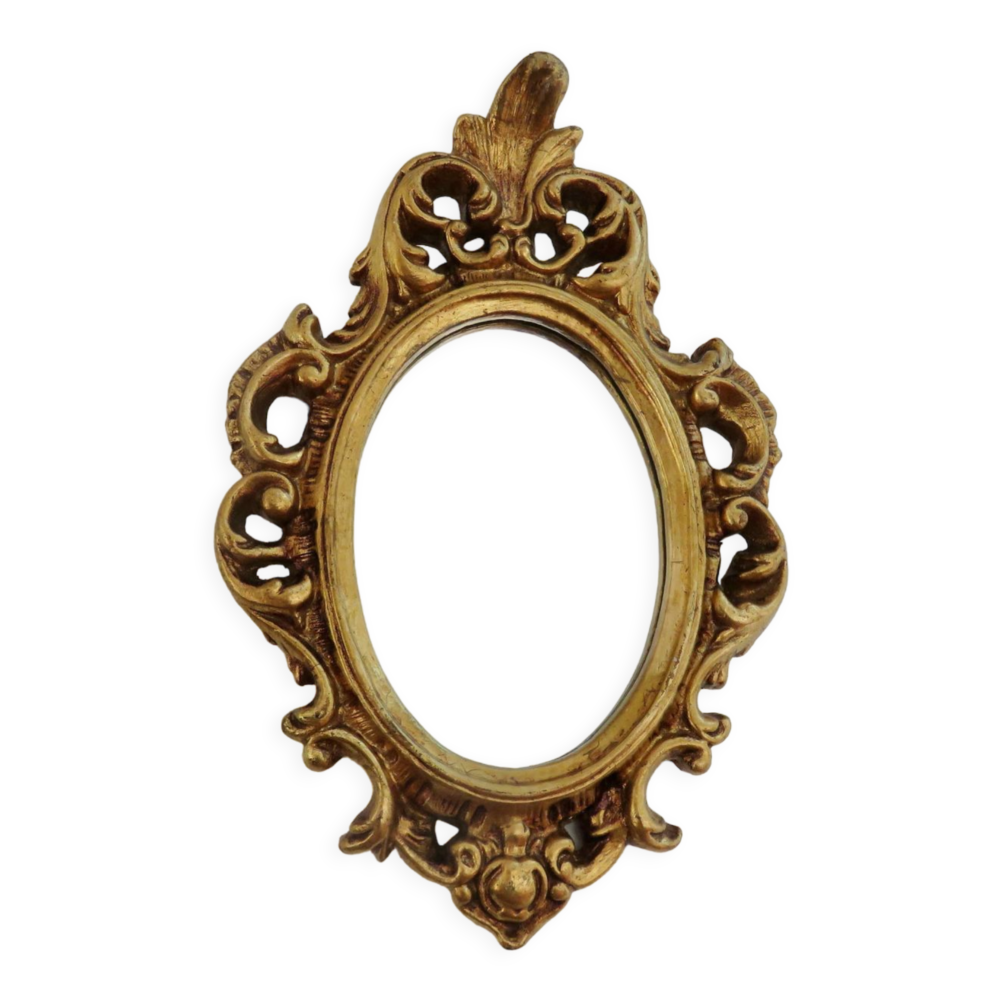 Golden mirror style " baroque " 60s 70s